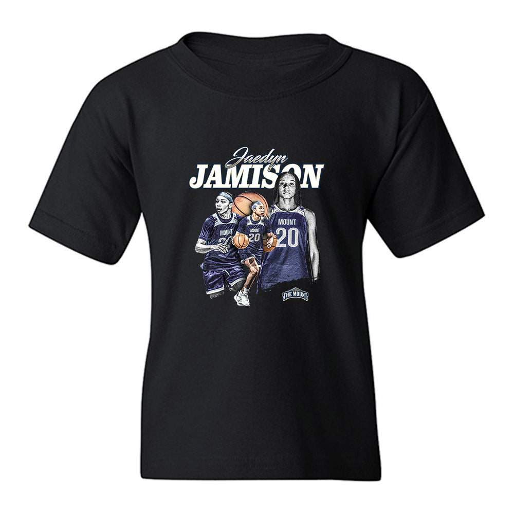 MSMU - NCAA Women's Basketball : Jaedyn Jamison - Collage Youth T-Shirt-0