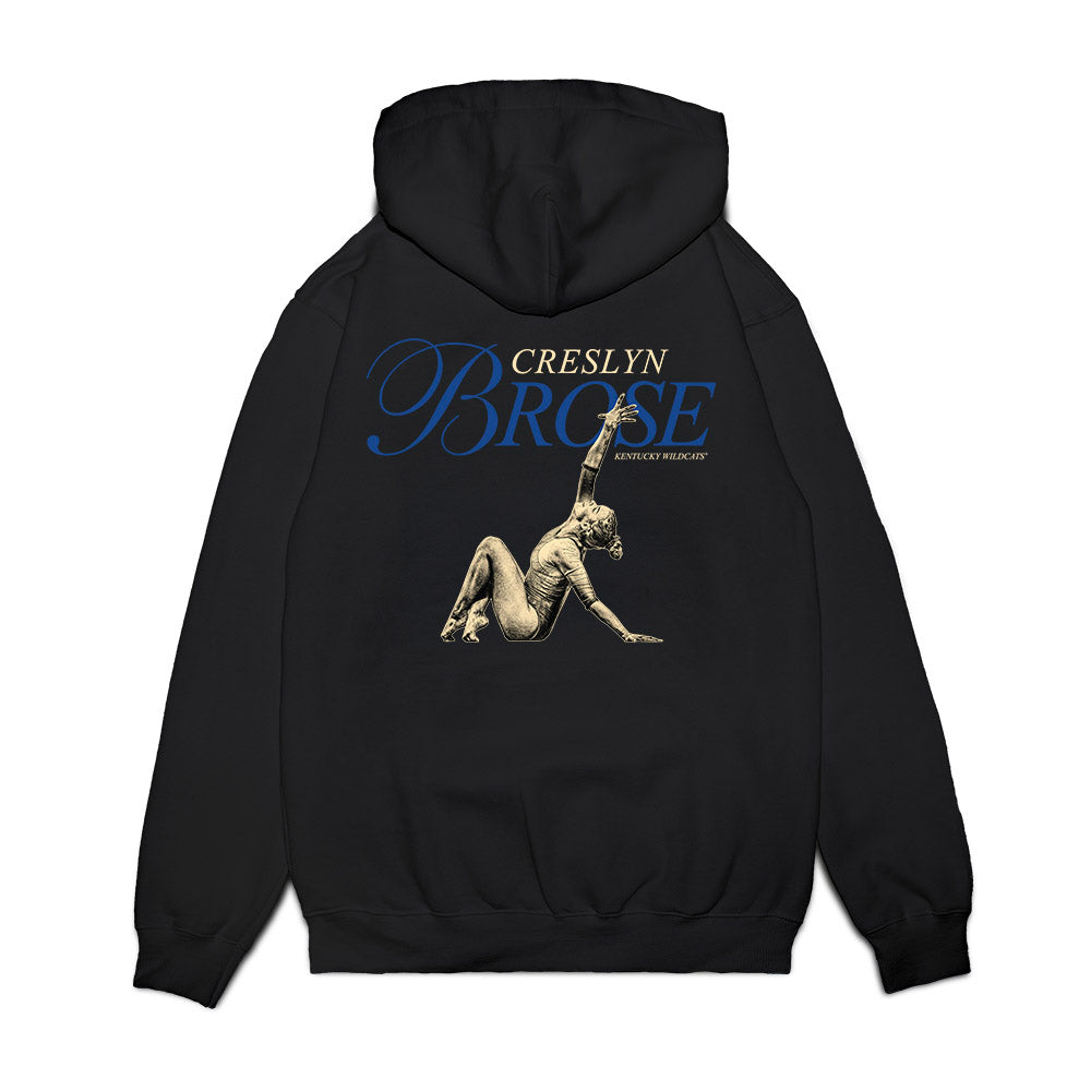 Kentucky - NCAA Women's Gymnastics : Creslyn Brose - Legacy Premium Hooded Sweatshirt-1