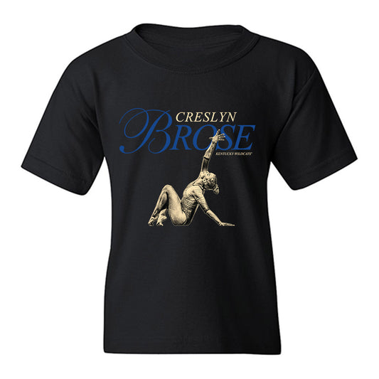 Kentucky - NCAA Women's Gymnastics : Creslyn Brose - Legacy Youth T-Shirt-0