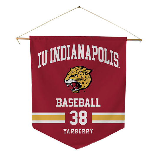 Indiana - NCAA Baseball : Jackson Yarberry - Pennant - 18" x 21"-0