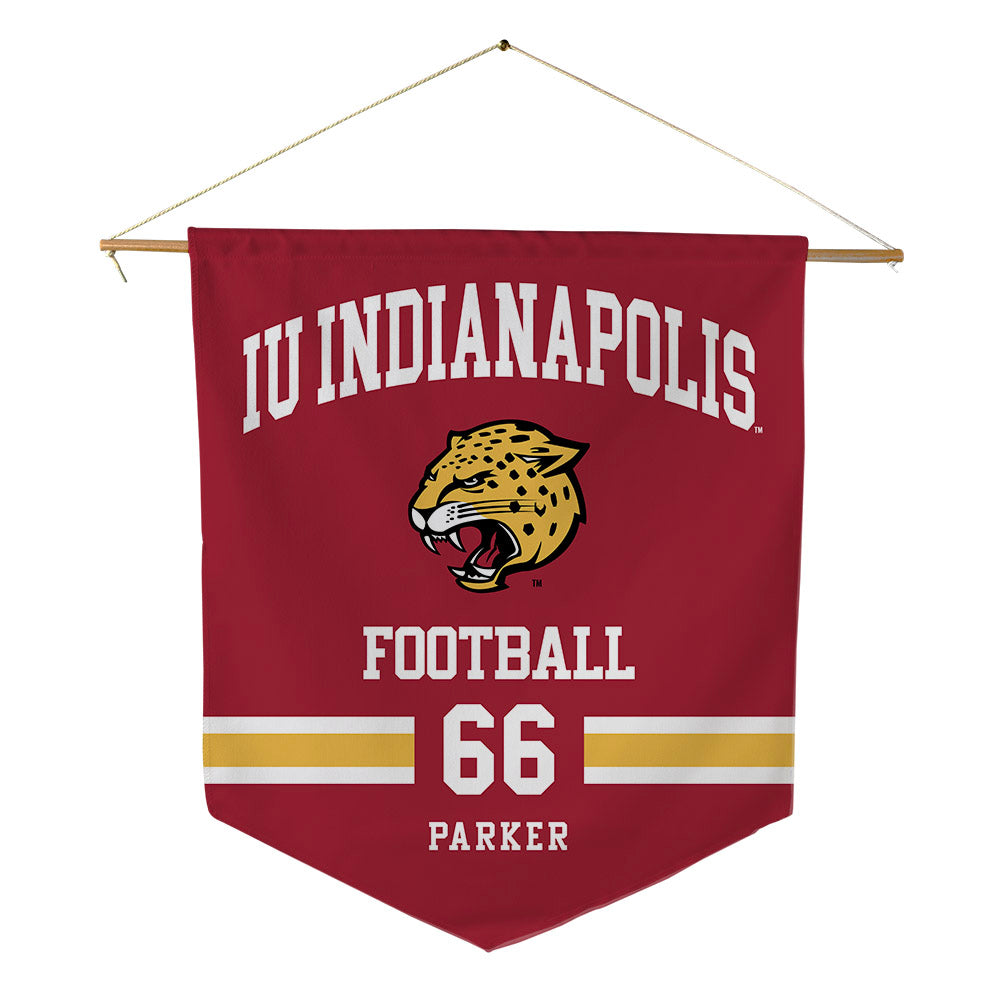 Indiana - NCAA Football : Evan Parker - Pennant - 18" x 21"-0