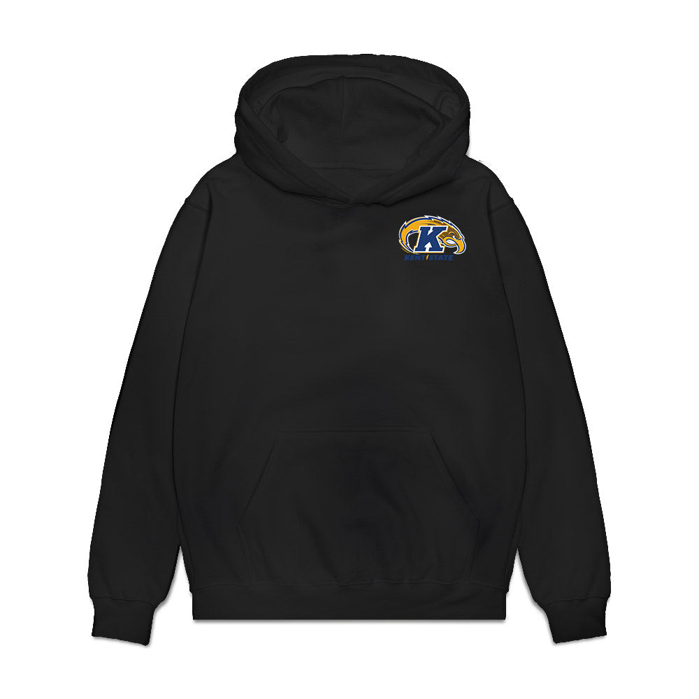 Kent State - NCAA Men's Basketball : Delrecco Gillespie - Collage Premium Hooded Sweatshirt-0