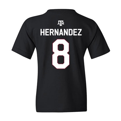 Texas A&M - NCAA Women's Volleyball : Amare Hernandez - National Champions Classic Shersey Youth T-Shirt-1