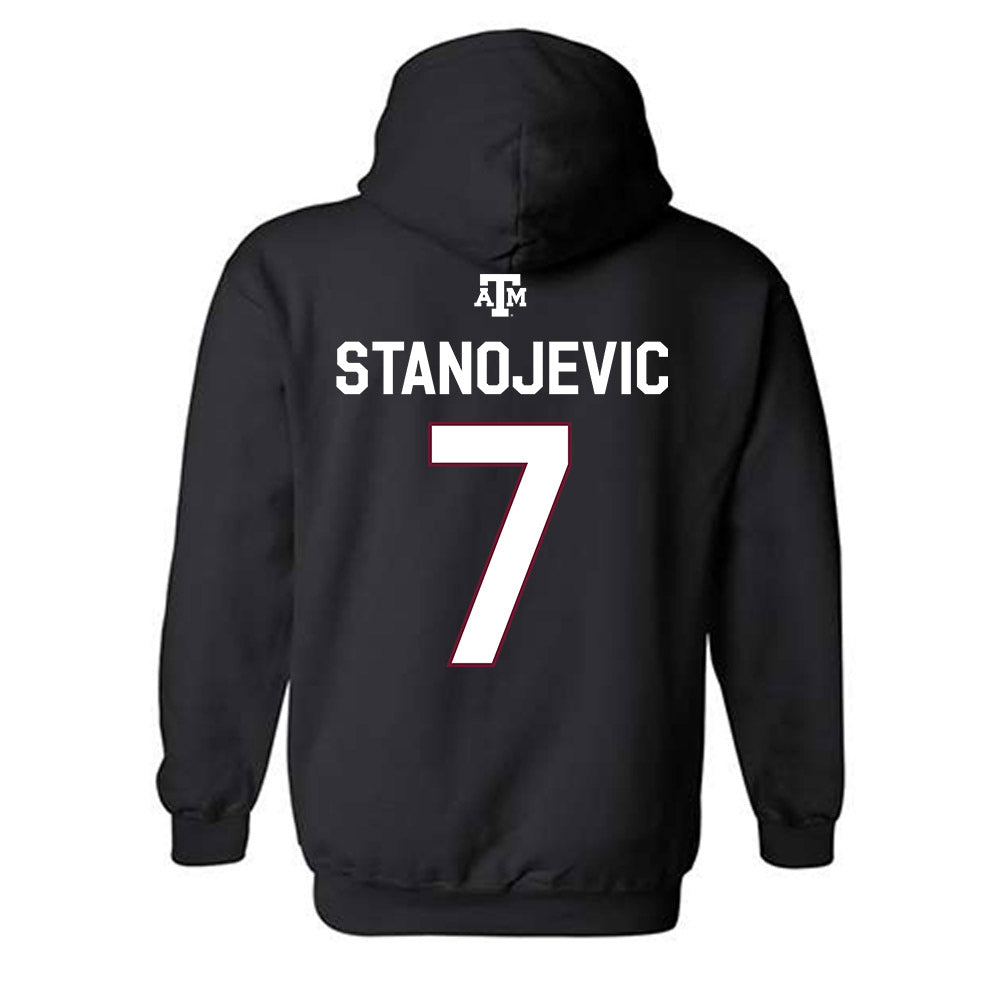 Texas A&M - NCAA Women's Volleyball : Djurdja Stanojevic - National Champions Classic Shersey Hooded Sweatshirt-1