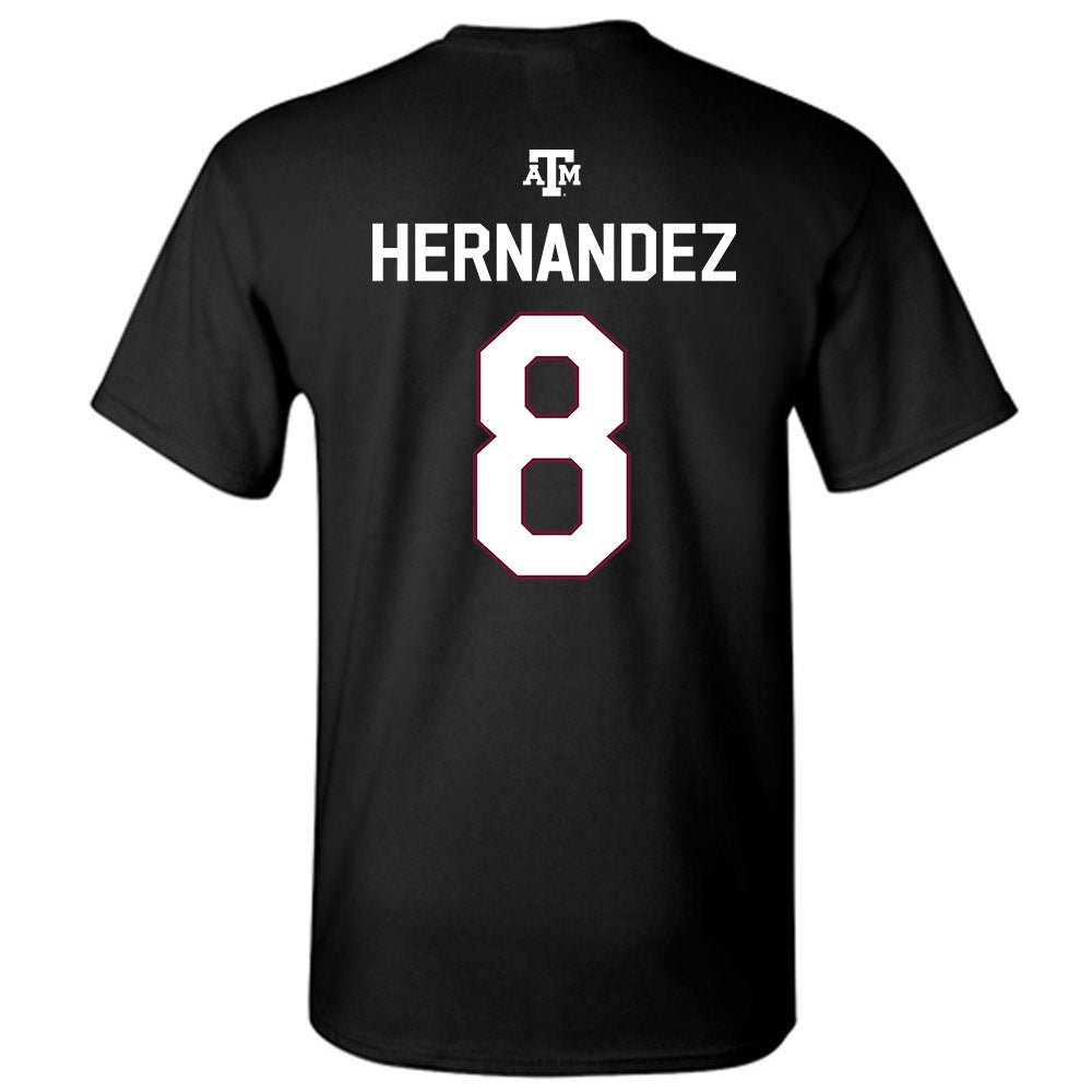 Texas A&M - NCAA Women's Volleyball : Amare Hernandez - National Champions Classic Shersey T-Shirt-1