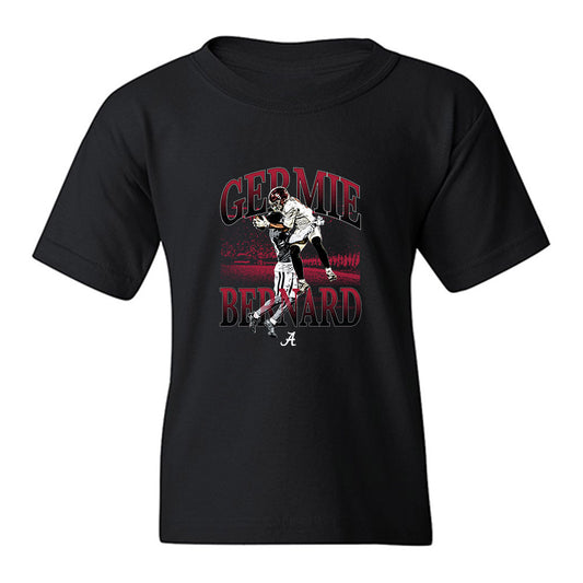 Alabama - NCAA Football : Germie Bernard - Catchaaaaa!!! Youth T-Shirt-0