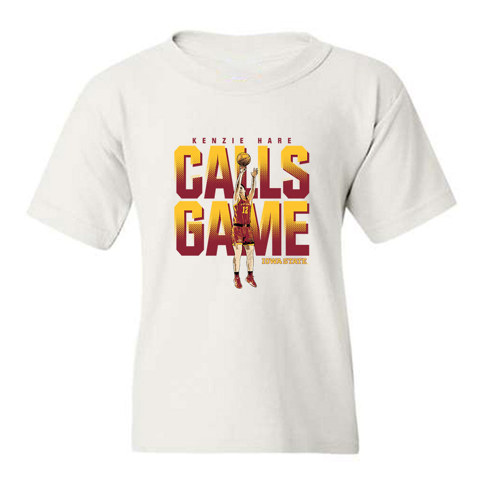 Iowa State - NCAA Women's Basketball : Kenzie Hare - Graphic Tee Youth T-Shirt-0