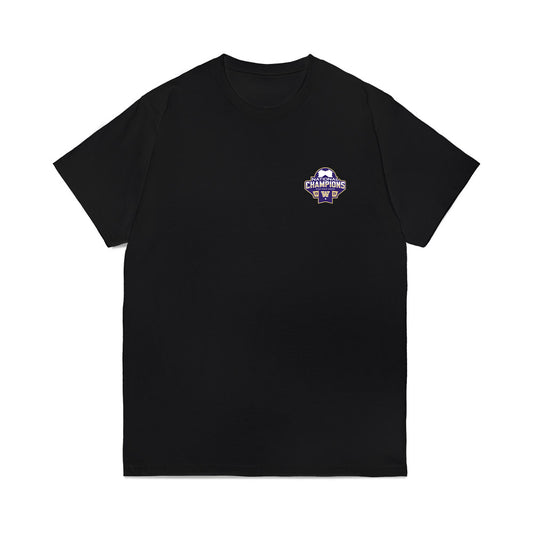 Washington - NCAA Men's Soccer : Richie Aman - National Champs Comfort Colors T-Shirt-0