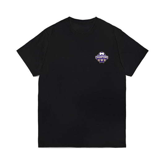 Washington - NCAA Men's Soccer : Charlie Kosakoff - National Champs Comfort Colors T-Shirt-0