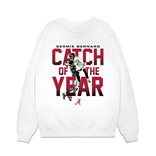 Alabama - NCAA Football : Germie Bernard - Catch of the Year Premium Crewneck Sweatshirt-0