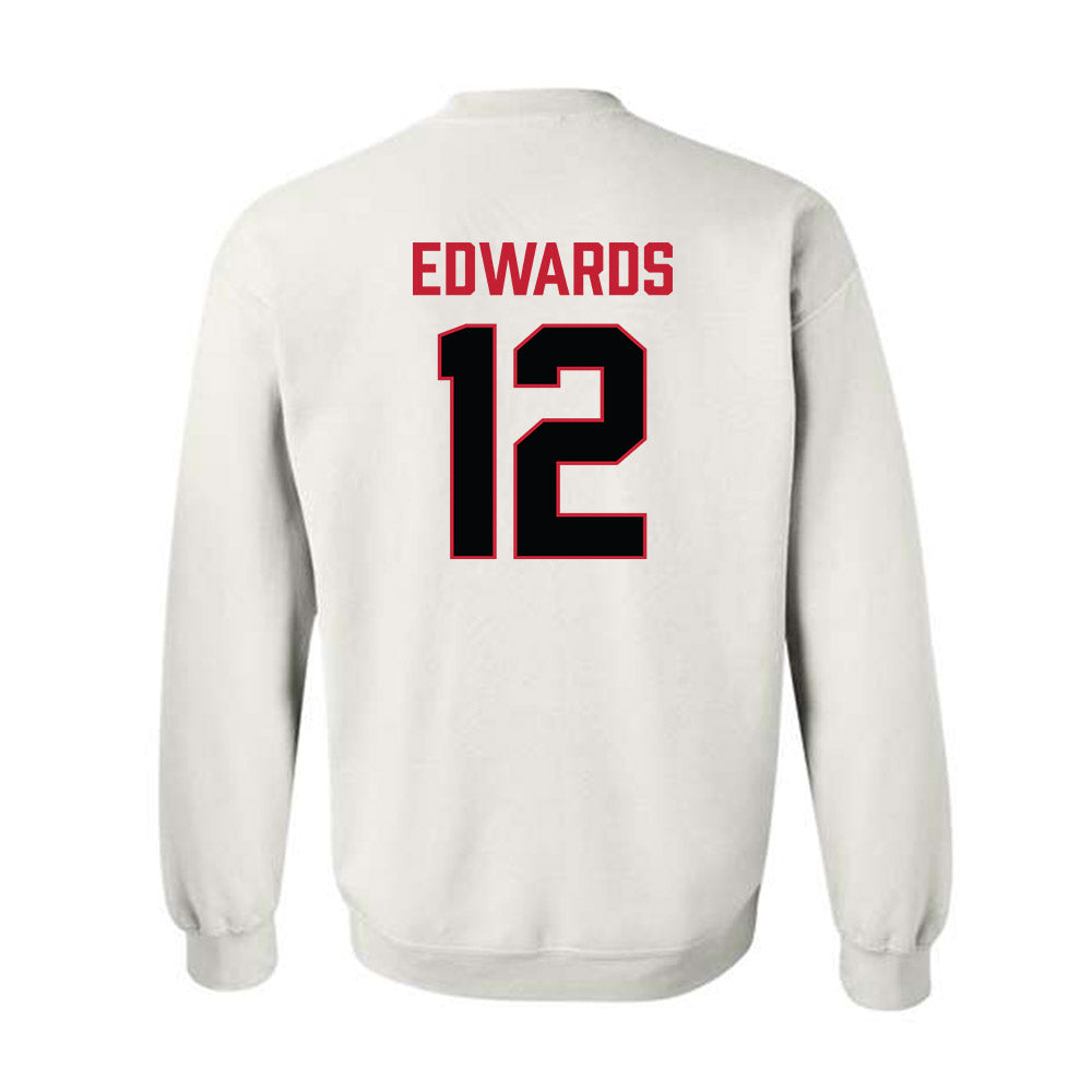 Ferris State - NCAA Football : Michael Edwards - National Champions Shersey Crewneck Sweatshirt-1