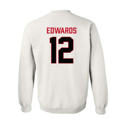 Ferris State - NCAA Football : Michael Edwards - National Champions Shersey Crewneck Sweatshirt-1