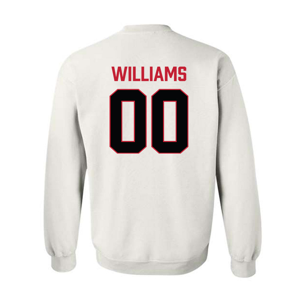 Ferris State - NCAA Football : Jamison Williams - National Champions Shersey Crewneck Sweatshirt-1