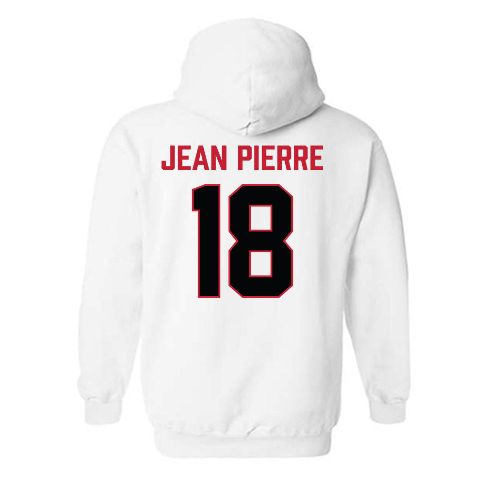 Ferris State - NCAA Football : Mervens Jean Pierre - National Champions Shersey Hooded Sweatshirt-1