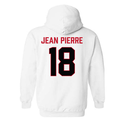 Ferris State - NCAA Football : Mervens Jean Pierre - National Champions Shersey Hooded Sweatshirt-1