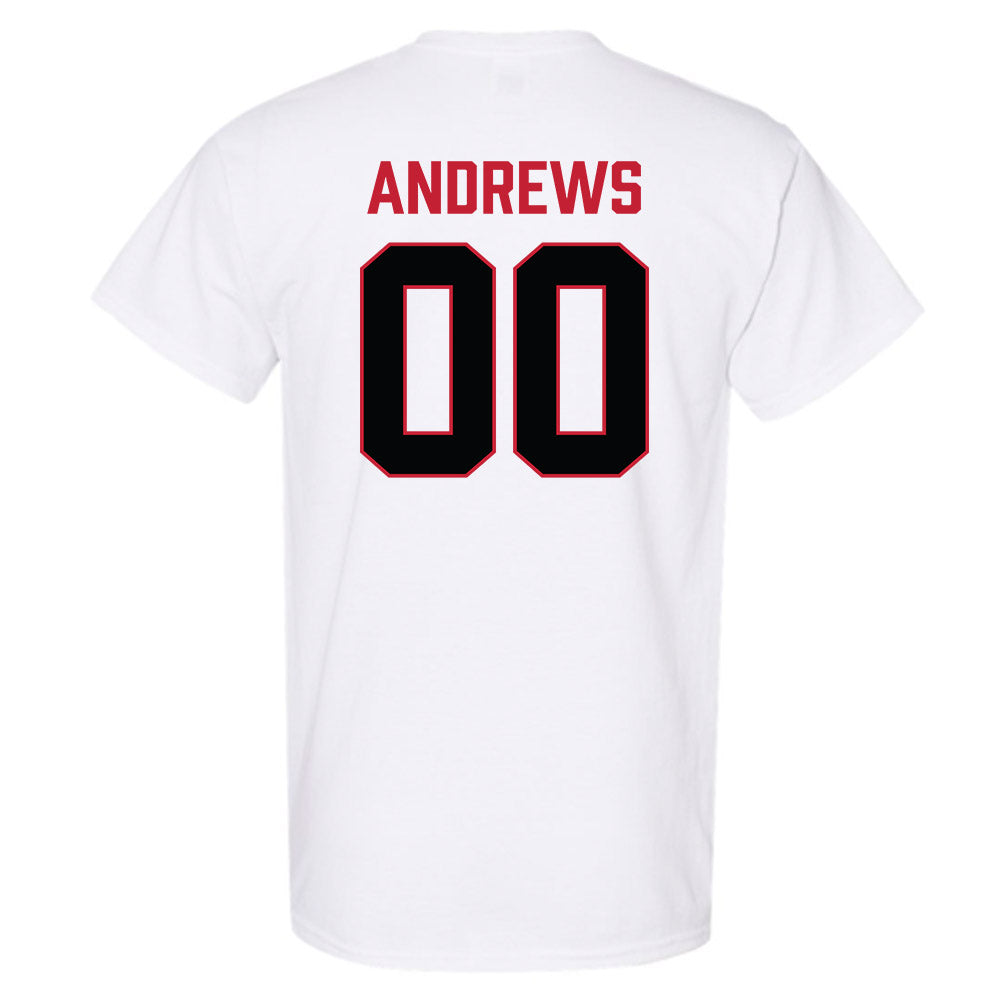 Ferris State - NCAA Football : Logan Andrews - National Champions Shersey T-Shirt-1