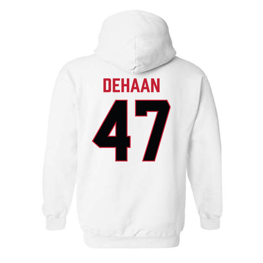 Ferris State - NCAA Football : Ike DeHaan - National Champions Shersey Hooded Sweatshirt-1