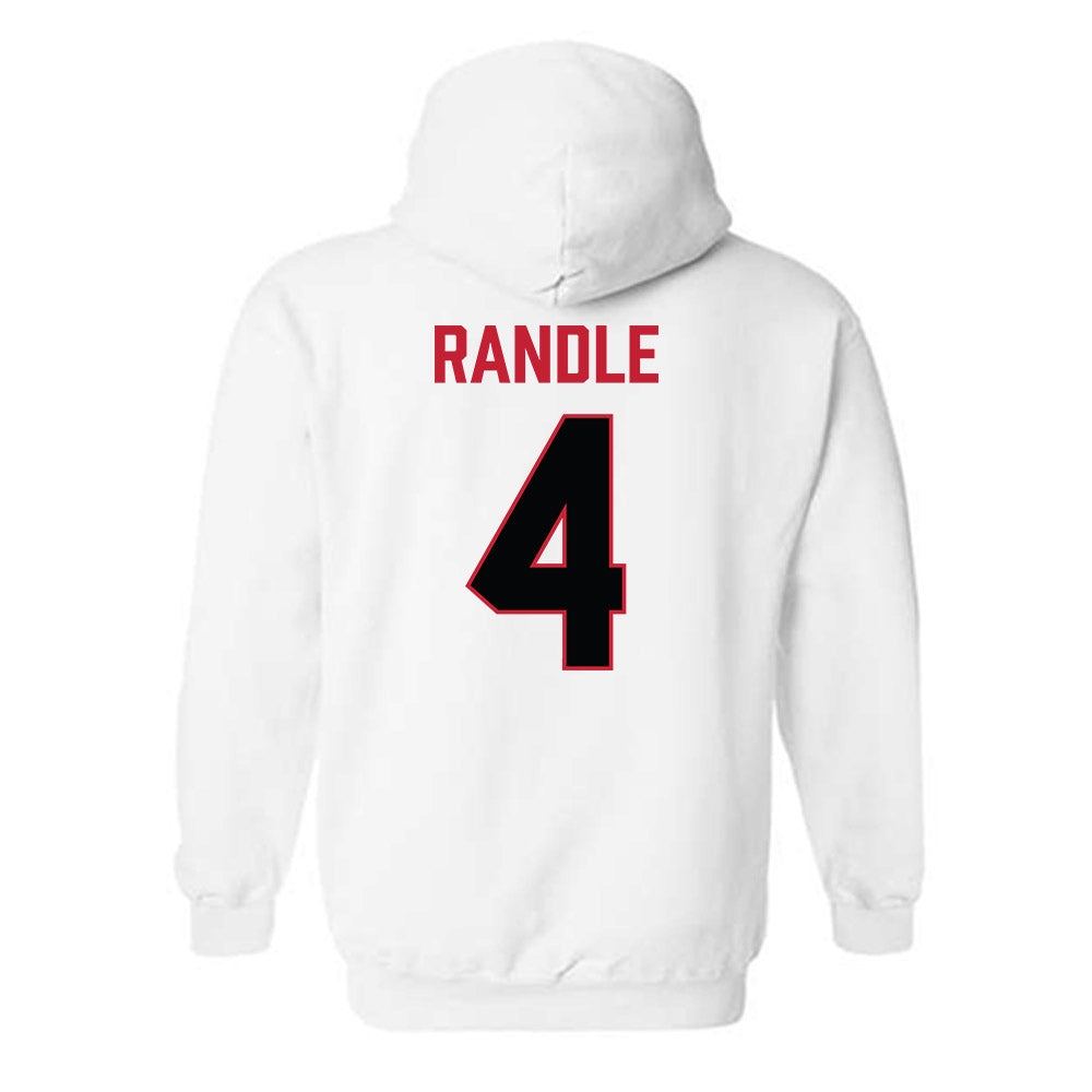 Ferris State - NCAA Football : Tyrin Randle - National Champions Shersey Hooded Sweatshirt-1