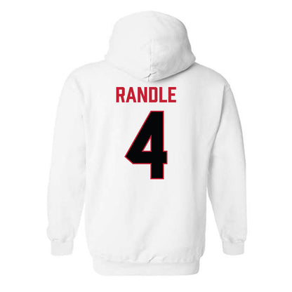 Ferris State - NCAA Football : Tyrin Randle - National Champions Shersey Hooded Sweatshirt-1