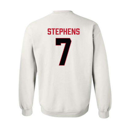 Ferris State - NCAA Football : Shon Stephens - National Champions Shersey Crewneck Sweatshirt-1