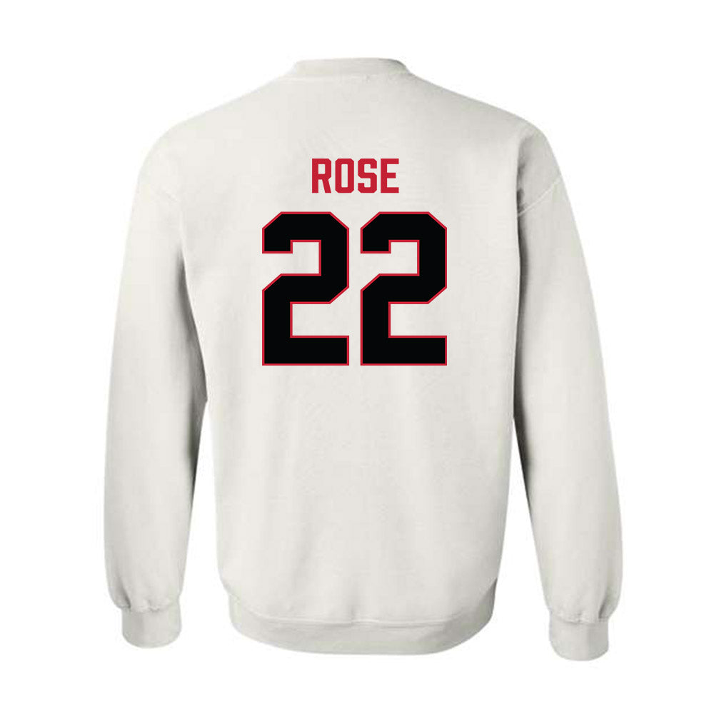 Ferris State - NCAA Football : Brady Rose - National Champions Shersey Crewneck Sweatshirt-1