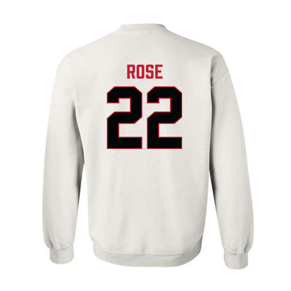Ferris State - NCAA Football : Brady Rose - National Champions Shersey Crewneck Sweatshirt-1