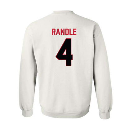 Ferris State - NCAA Football : Tyrin Randle - National Champions Shersey Crewneck Sweatshirt-1