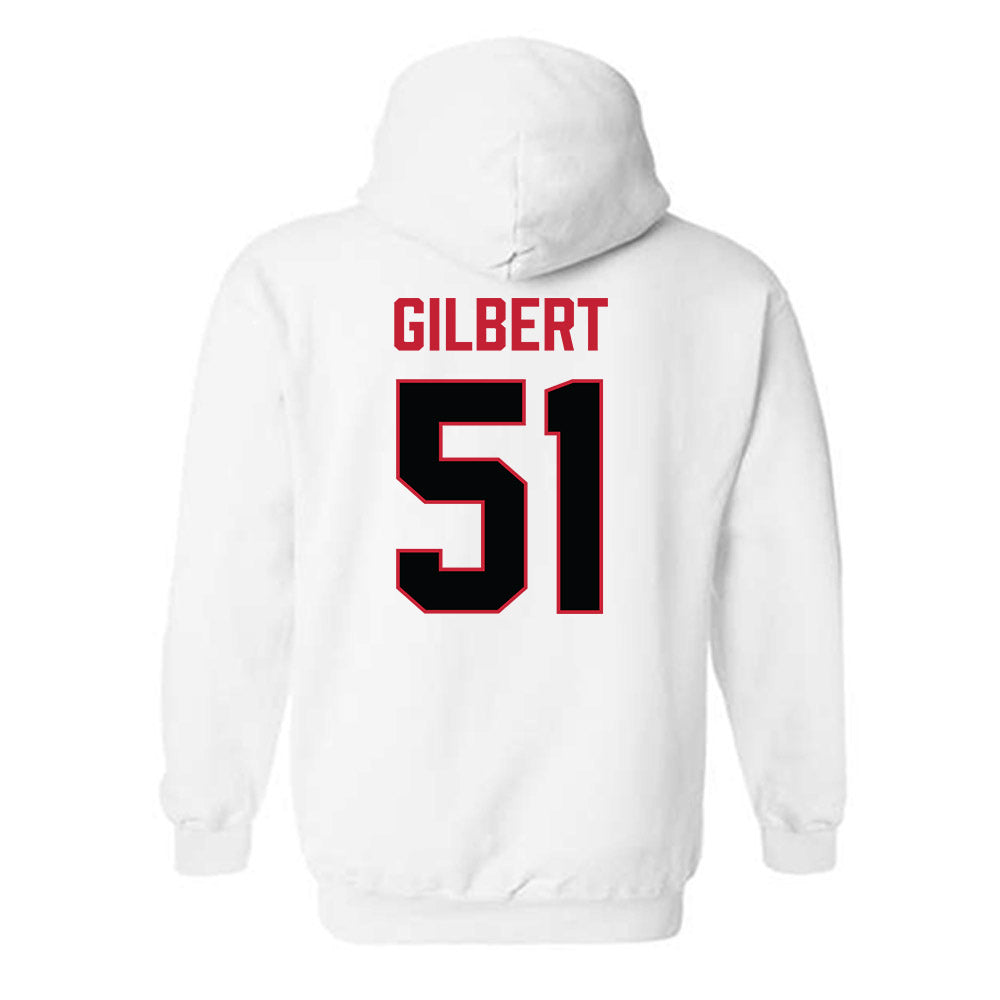 Ferris State - NCAA Football : DJ Gilbert - National Champions Shersey Hooded Sweatshirt-1