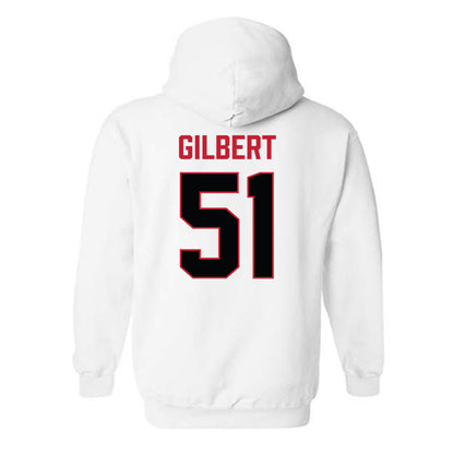 Ferris State - NCAA Football : DJ Gilbert - National Champions Shersey Hooded Sweatshirt-1