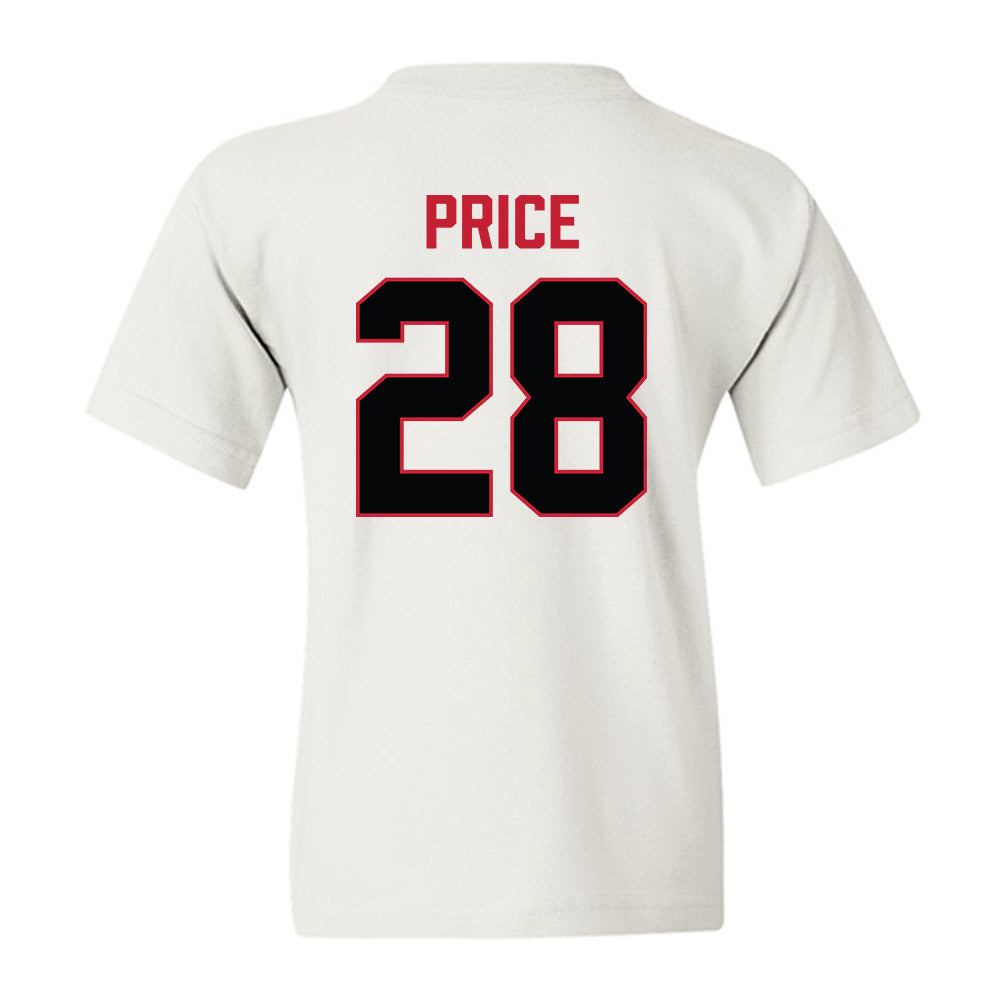 Ferris State - NCAA Football : Jakob Price - National Champions Shersey Youth T-Shirt-1