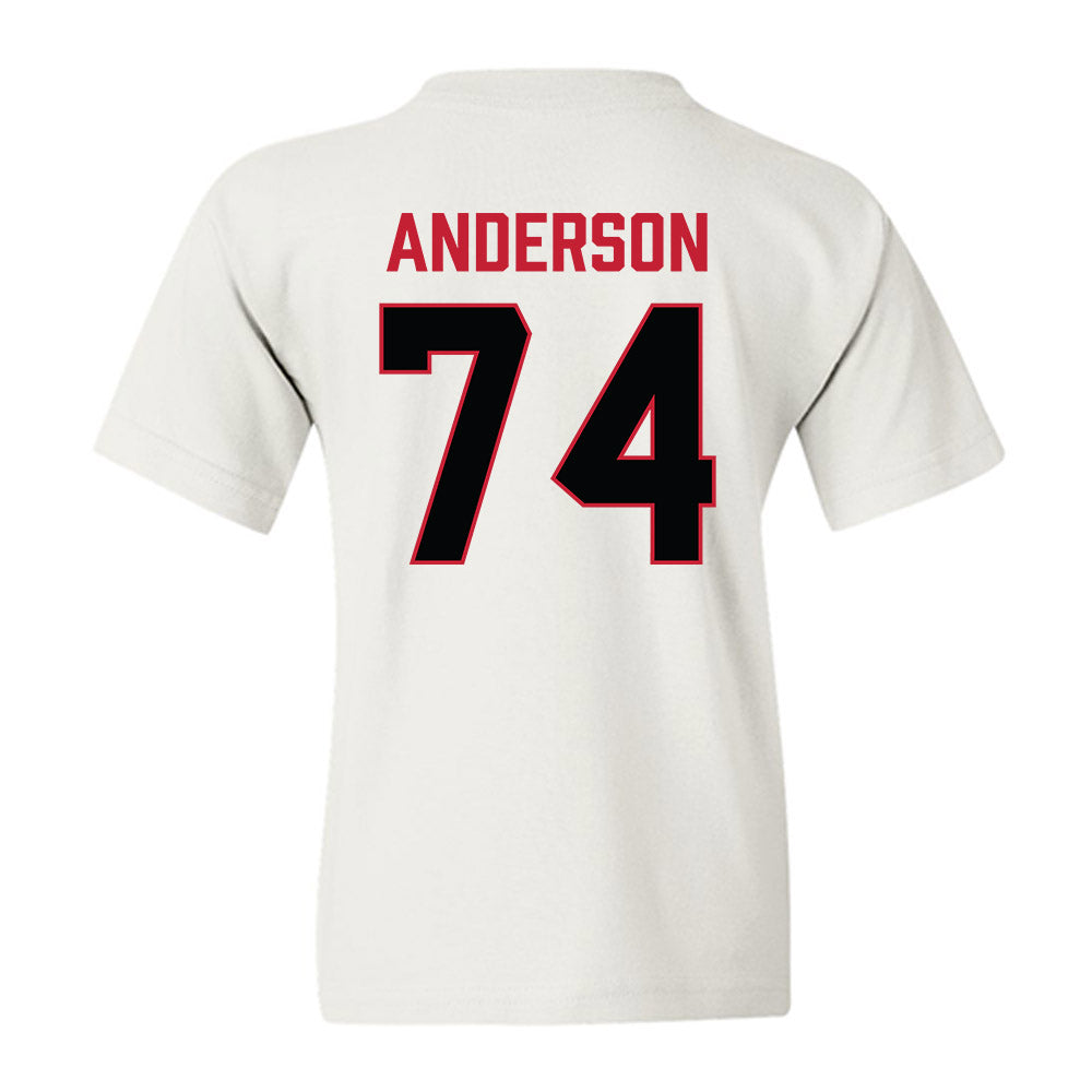 Ferris State - NCAA Football : Bobby Anderson - National Champions Shersey Youth T-Shirt-1