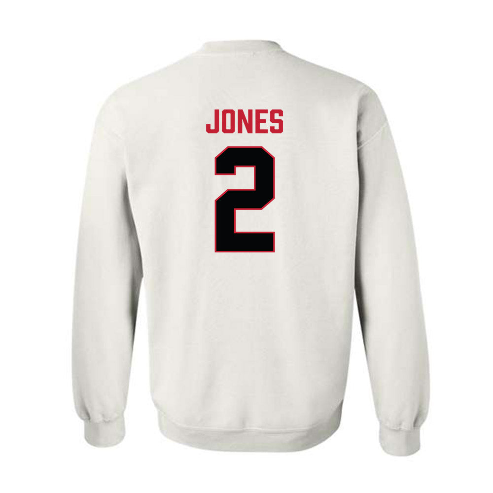 Ferris State - NCAA Football : Daviere Jones - National Champions Shersey Crewneck Sweatshirt-1