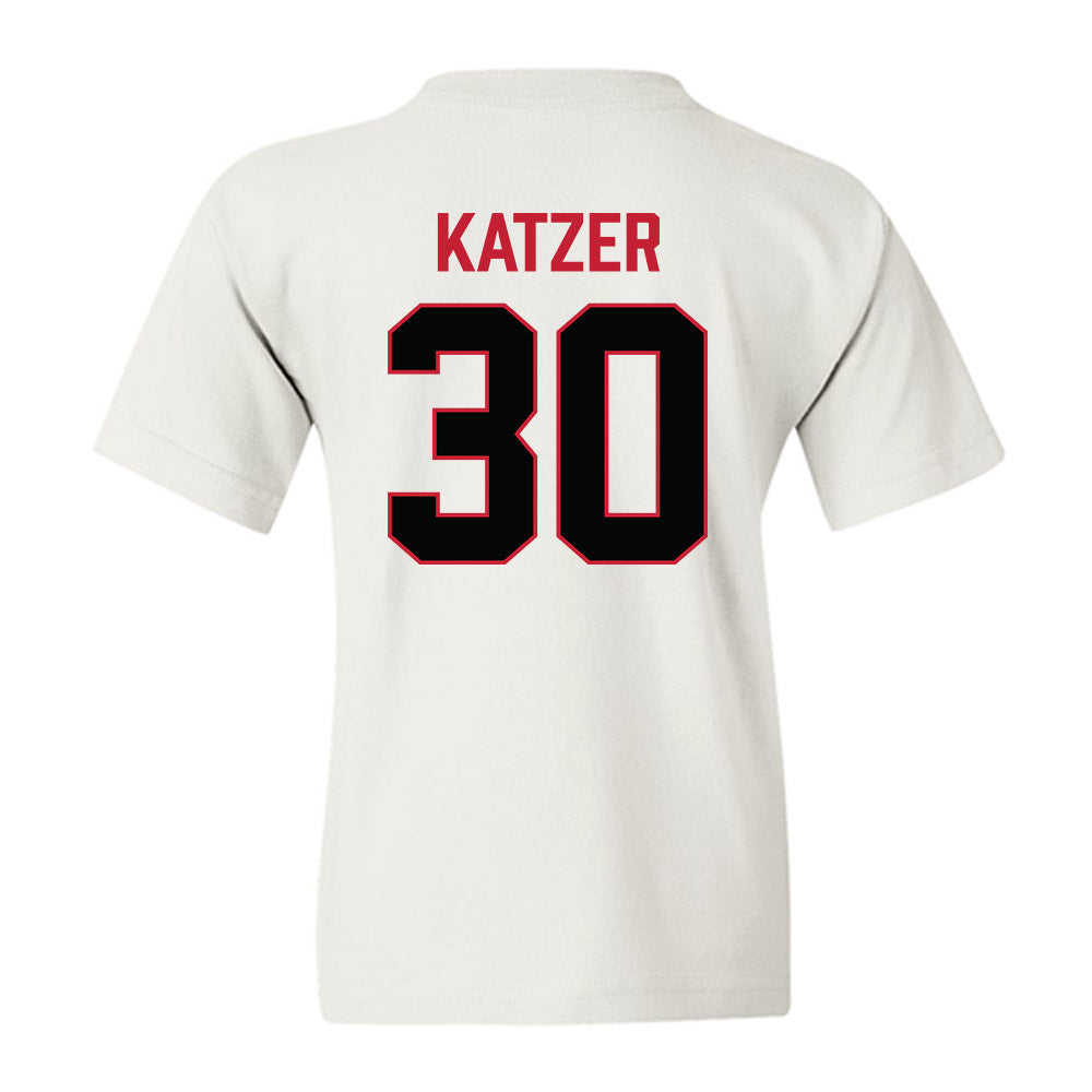 Ferris State - NCAA Football : Kannon Katzer - National Champions Shersey Youth T-Shirt-1