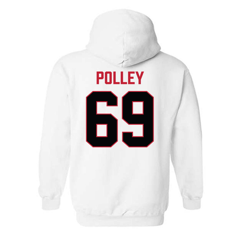 Ferris State - NCAA Football : AJ Polley - National Champions Shersey Hooded Sweatshirt-1