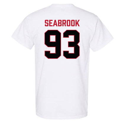 Ferris State - NCAA Football : Erick Seabrook - National Champions Shersey T-Shirt-1