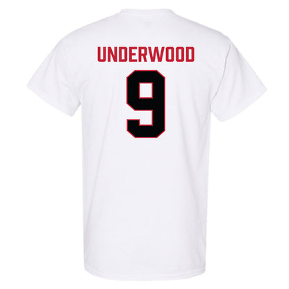 Ferris State - NCAA Football : Cam Underwood - National Champions Shersey T-Shirt-1