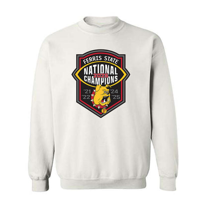 Ferris State - NCAA Football : Shon Stephens - National Champions Shersey Crewneck Sweatshirt-0