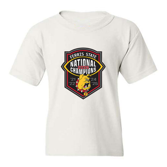 Ferris State - NCAA Football : Shon Stephens - National Champions Shersey Youth T-Shirt-0