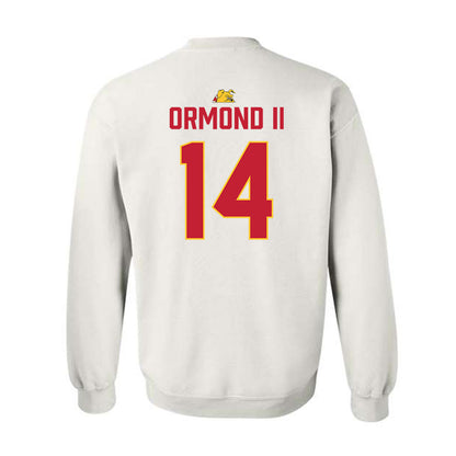 Ferris State - NCAA Football : Timothy Ormond II - 5 years National Champions Crewneck Sweatshirt-1