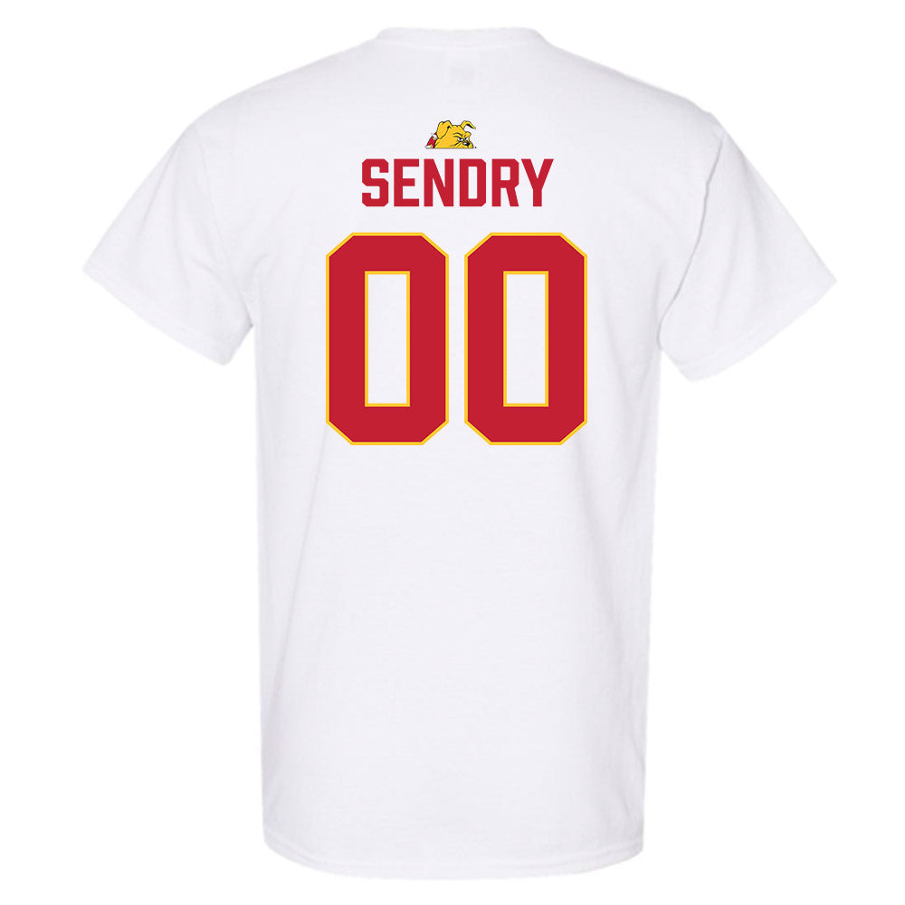 Ferris State - NCAA Football : Caseton Sendry - 5 years National Champions T-Shirt-1