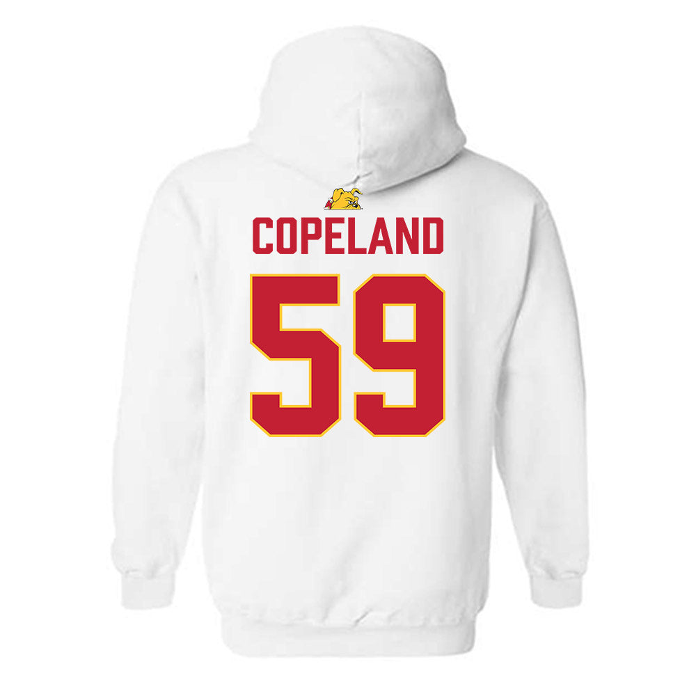 Ferris State - NCAA Football : Isiah Copeland - 5 years National Champions Hooded Sweatshirt-1