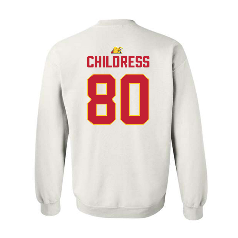 Ferris State - NCAA Football : Braeden Childress - 5 years National Champions Crewneck Sweatshirt-1