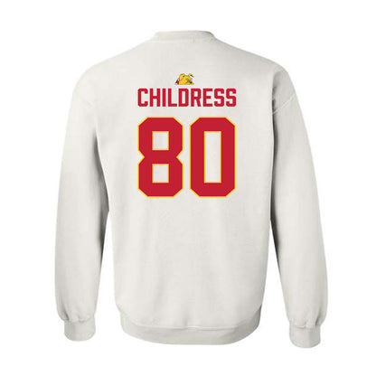Ferris State - NCAA Football : Braeden Childress - 5 years National Champions Crewneck Sweatshirt-1