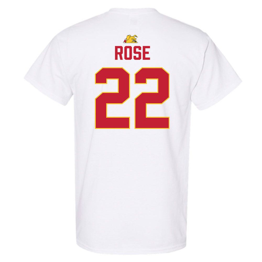 Ferris State - NCAA Football : Brady Rose - 5 years National Champions T-Shirt-1