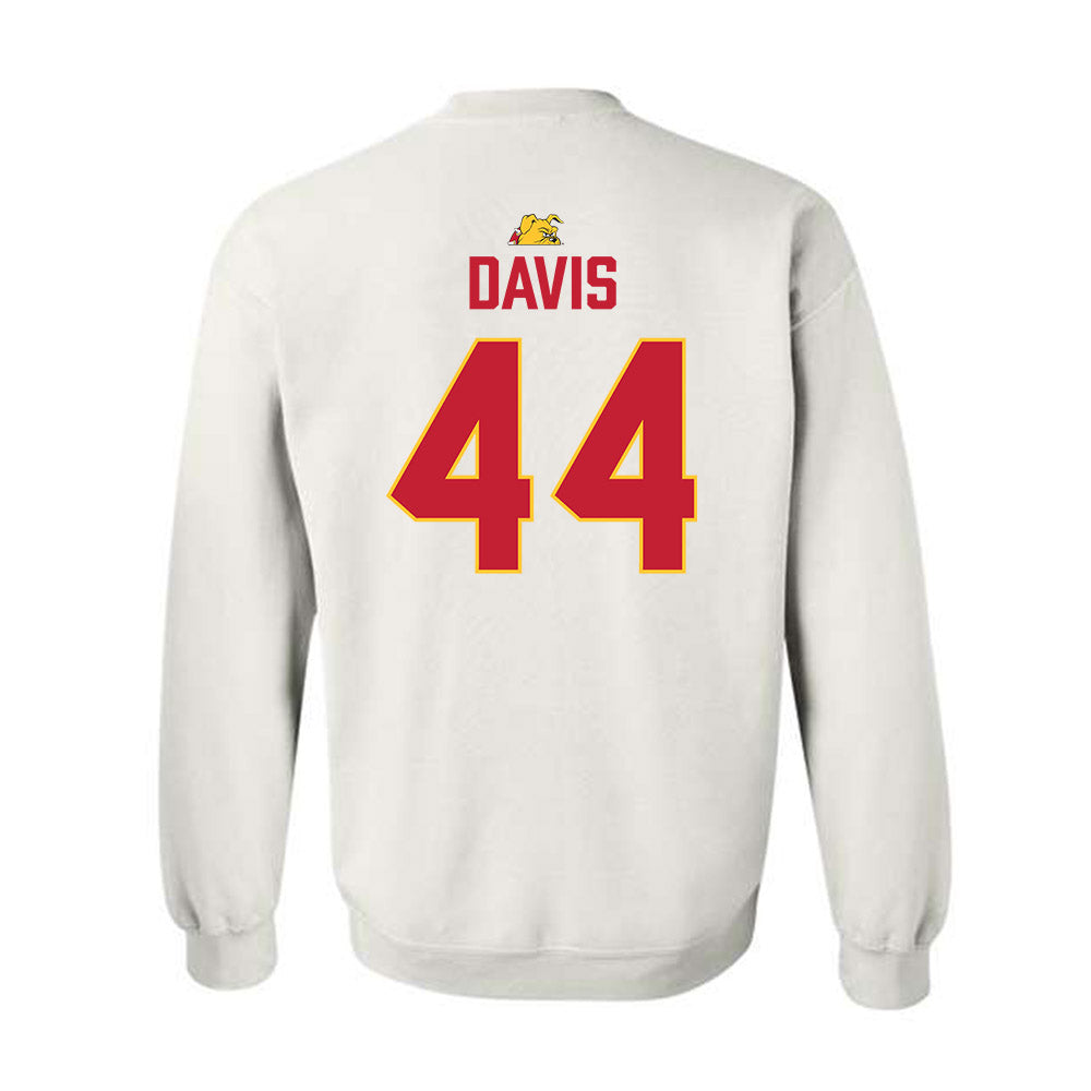 Ferris State - NCAA Football : Kailib Davis - 5 years National Champions Crewneck Sweatshirt-1