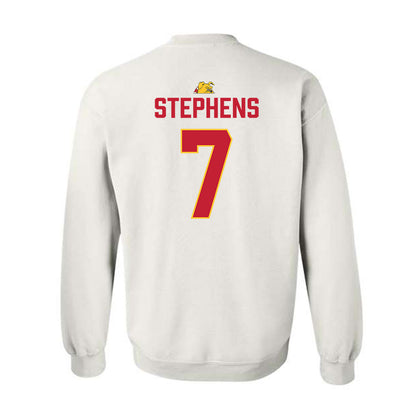 Ferris State - NCAA Football : Shon Stephens - 5 years National Champions Crewneck Sweatshirt-1