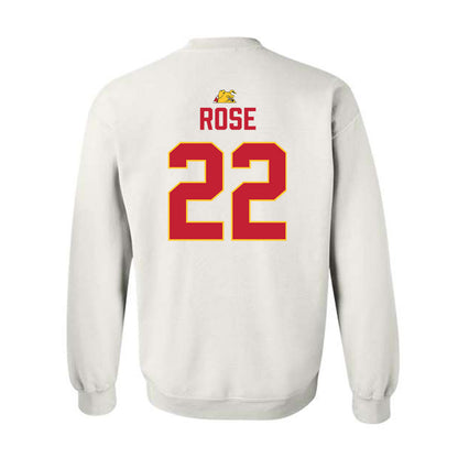 Ferris State - NCAA Football : Brady Rose - 5 years National Champions Crewneck Sweatshirt-1