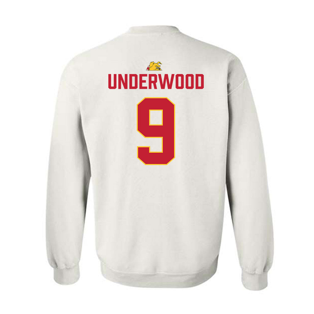 Ferris State - NCAA Football : Cam Underwood - 5 years National Champions Crewneck Sweatshirt-1