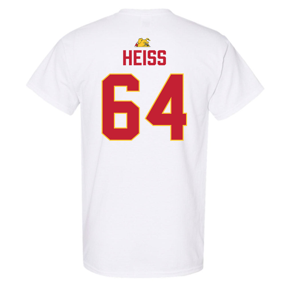 Ferris State - NCAA Football : Cameron Heiss - 5 years National Champions T-Shirt-1