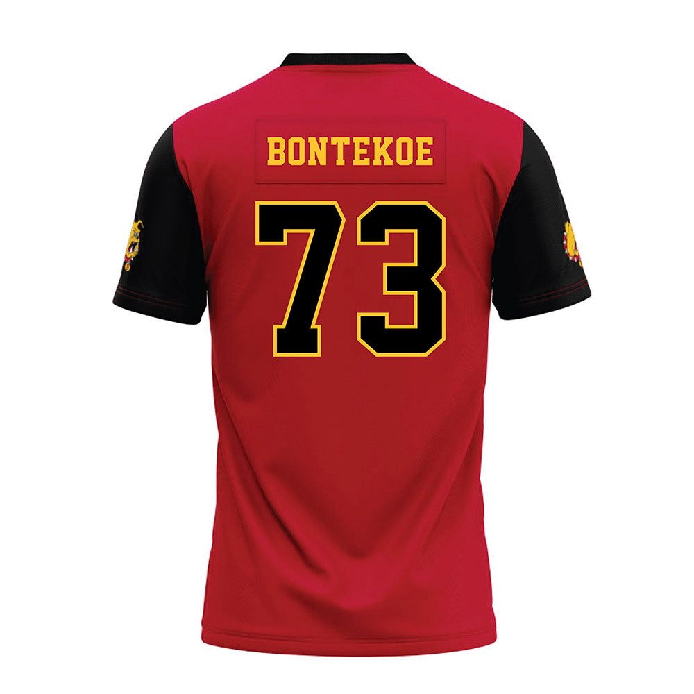 Ferris State - NCAA Football : Mack Bontekoe - National Champions Premium Football Jersey-1